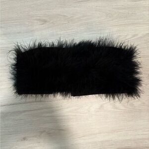 EDIKTED Feather Tube Top